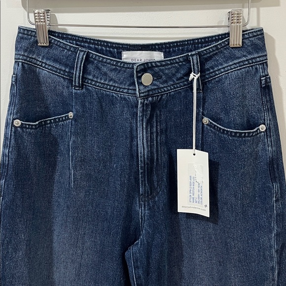 Dear John Denim - NWT Dear John Women’s Jeans Wide Leg Straight Leg 27 Dark Denim Stretchy Casual